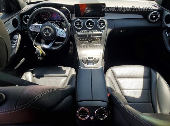 W1KWF8DB1LR569996 2020 MERCEDES-BENZ C Charcoal Widok deski rozdzielczej