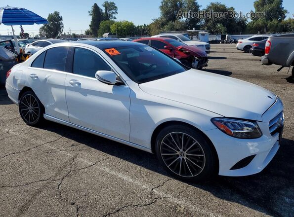 W1KWF8DB1LR590668 2020 MERCEDES-BENZ C White Przód prawy