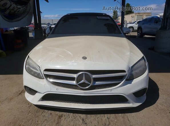 W1KWF8DB3LR589411 2020 MERCEDES-BENZ C Белый Вид спереди