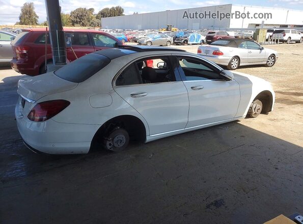 W1KWF8DB3LR589411 2020 MERCEDES-BENZ C Белый Задняя правая четверть