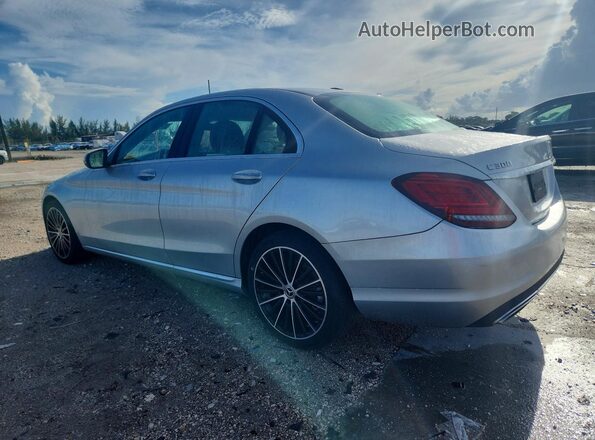 W1KWF8DB3MR625387 2021 MERCEDES-BENZ C Silver Rear left