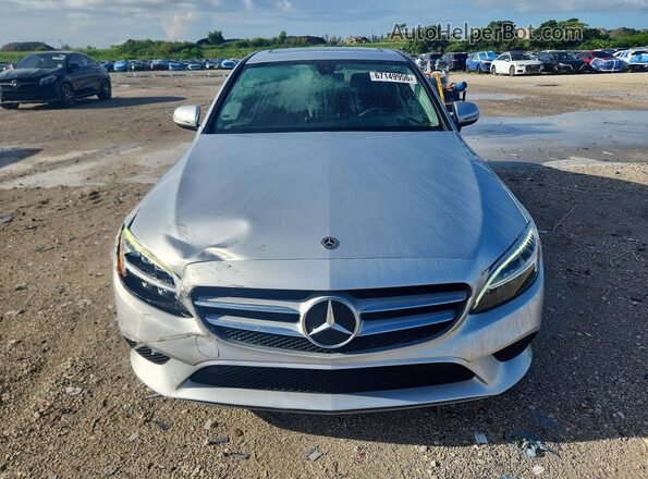 W1KWF8DB3MR625387 2021 MERCEDES-BENZ C Silver Front view
