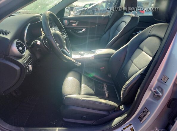 W1KWF8DB3MR625387 2021 MERCEDES-BENZ C Silver Front interior view