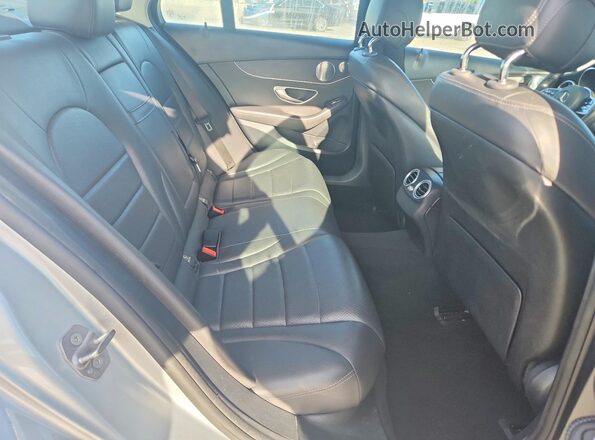 W1KWF8DB3MR625387 2021 MERCEDES-BENZ C Silver Rear seats view