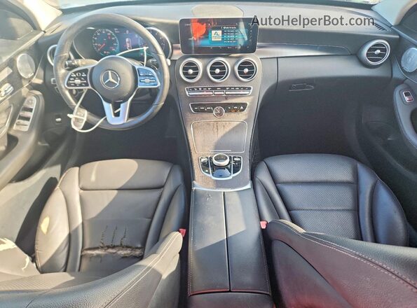 W1KWF8DB3MR625387 2021 MERCEDES-BENZ C Silver Dashboard view