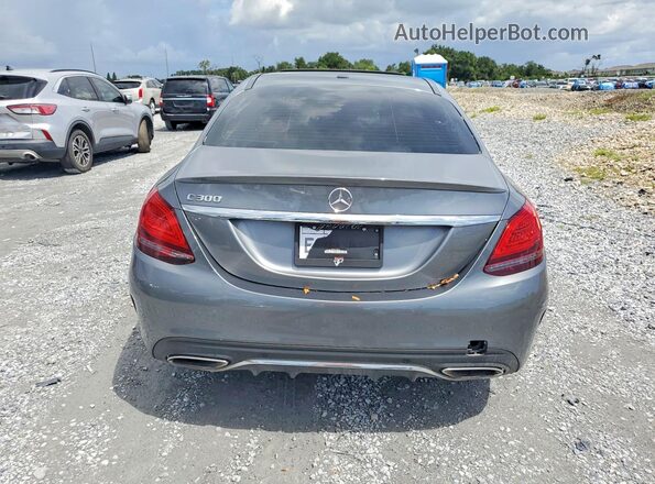 W1KWF8DB5MR609370 2021 MERCEDES-BENZ C Gray Вид ззаду