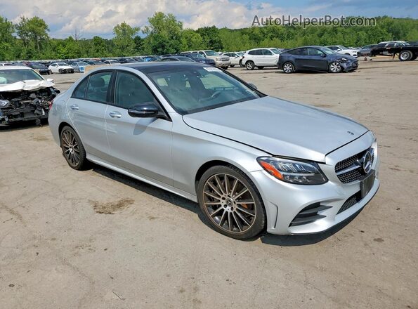 W1KWF8EB6LR593693 2020 MERCEDES-BENZ C Белый Передняя правая четверть