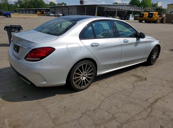 W1KWF8EB6LR593693 2020 MERCEDES-BENZ C Белый Задняя правая четверть