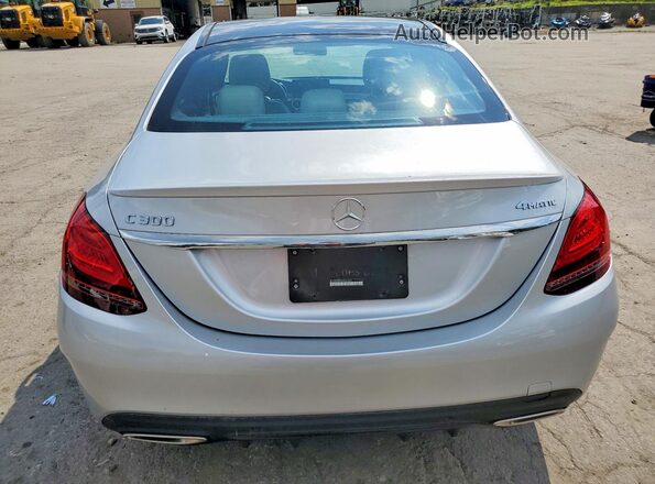 W1KWF8EB6LR593693 2020 MERCEDES-BENZ C Белый Вид сзади