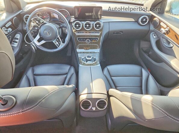 W1KWF8EB8LR596837 2020 MERCEDES-BENZ C Silver Widok deski rozdzielczej