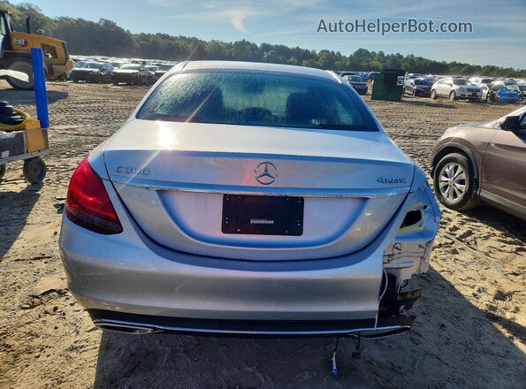 W1KWF8EB8LR596837 2020 MERCEDES-BENZ C Silver Widok z tyłu
