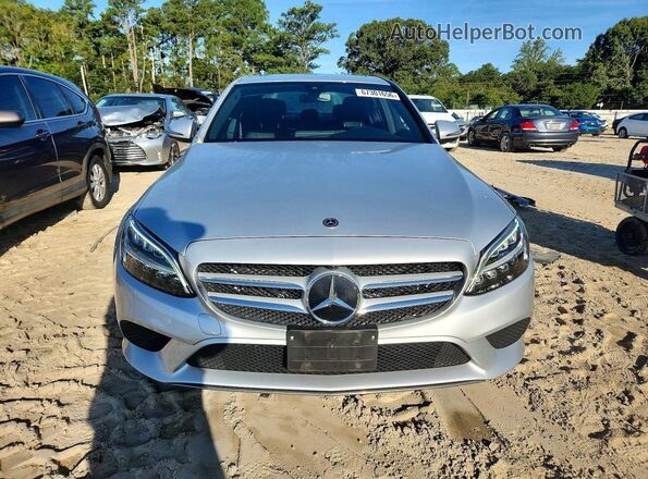 W1KWF8EB8LR596837 2020 MERCEDES-BENZ C Silver Widok z przodu