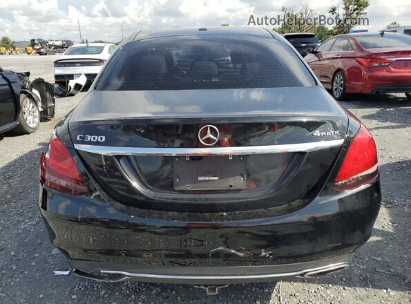W1KWF8EB8LR599365 2020 MERCEDES-BENZ C Black Rear view