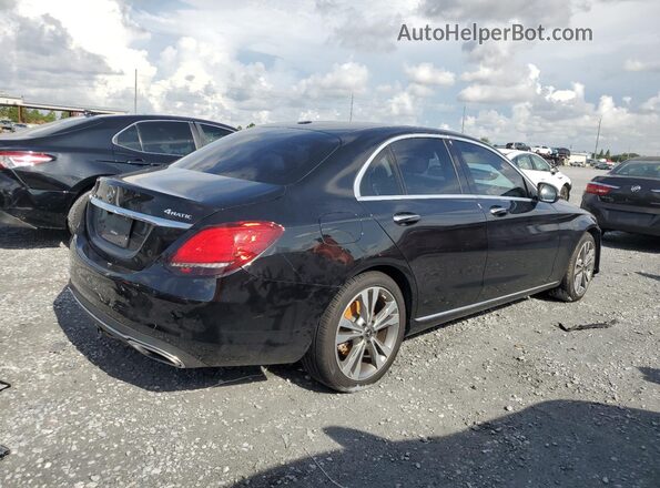 W1KWF8EB8LR599365 2020 MERCEDES-BENZ C Black Rear right