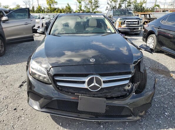 W1KWF8EB8LR599365 2020 MERCEDES-BENZ C Black Front view