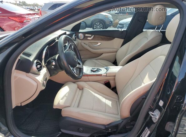 W1KWF8EB8LR599365 2020 MERCEDES-BENZ C Black Front interior view