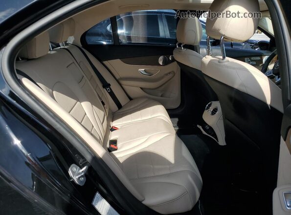 W1KWF8EB8LR599365 2020 MERCEDES-BENZ C Black Rear seats view