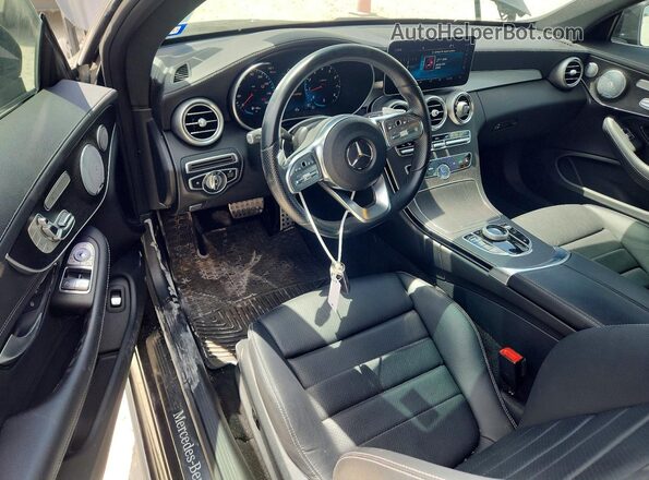 W1KWJ8DB0NG116157 2022 MERCEDES-BENZ C Gray Dashboard view