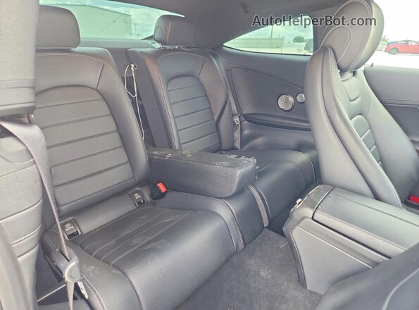 W1KWJ8DB0NG116157 2022 MERCEDES-BENZ C Gray Rear seats view