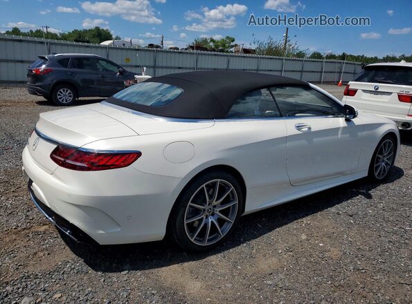 W1KXK8DB6MA050989 2021 MERCEDES-BENZ S Белый Задняя правая четверть
