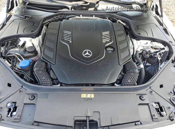 W1KXK8DB6MA050989 2021 MERCEDES-BENZ S Белый Вид задней части салона