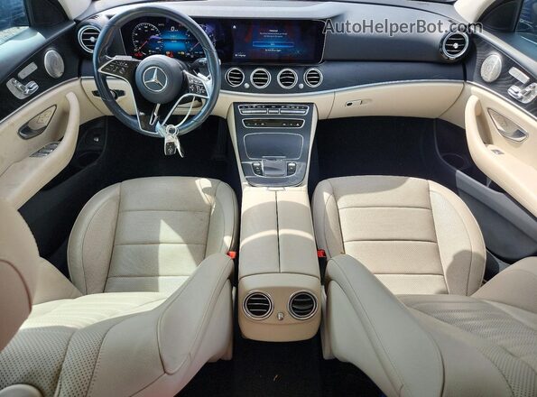 W1KZF5KB2NB023590 2022 MERCEDES-BENZ E Blue Առջևի վահանակի տեսք