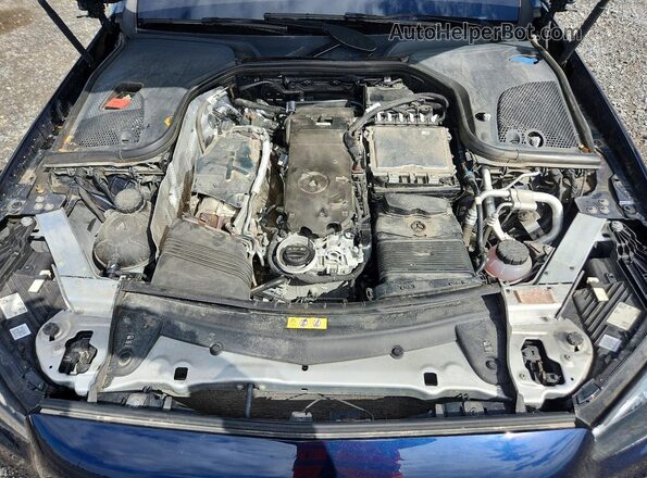 W1KZF5KB2NB023590 2022 MERCEDES-BENZ E Blue Սալոնի հետևի տեսք
