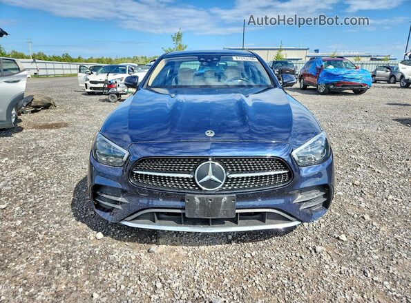 W1KZF5KB2NB023590 2022 MERCEDES-BENZ E Blue Դիմացի տեսք