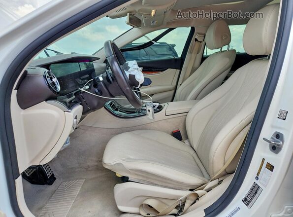 W1KZF6JB0LA806644 2020 MERCEDES-BENZ E Белый Вид салона спереди
