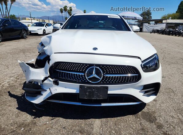 W1KZF8DB3PB164850 2023 MERCEDES-BENZ E White Widok z przodu