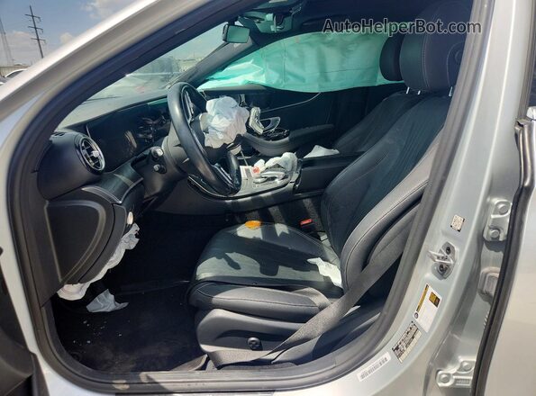 W1KZF8DB5LA817694 2020 MERCEDES-BENZ E Silver Front interior view