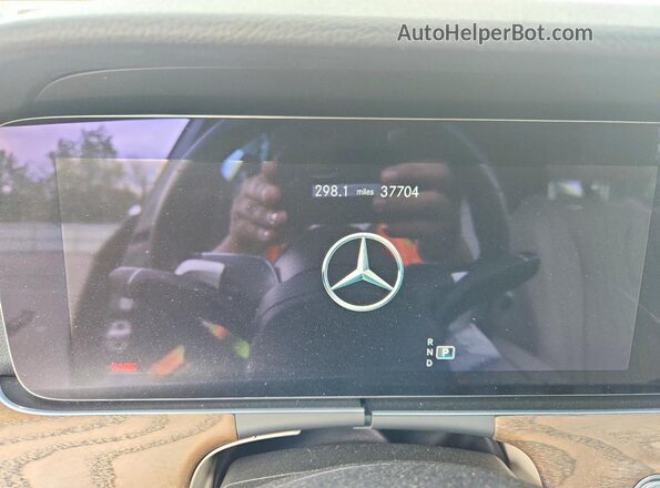 W1KZF8EB1NB059946 2022 MERCEDES-BENZ E Black Widok zestawu wskaźników