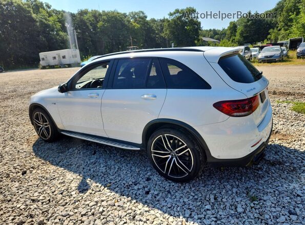 W1N0G6EB4MF908715 2021 MERCEDES-BENZ GLC-CLASS Белый Задняя левая четверть