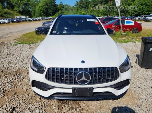 W1N0G6EB4MF908715 2021 MERCEDES-BENZ GLC-CLASS Белый Вид спереди