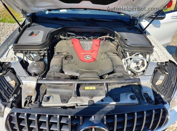 W1N0G6EB4MF908715 2021 MERCEDES-BENZ GLC-CLASS Белый Вид задней части салона