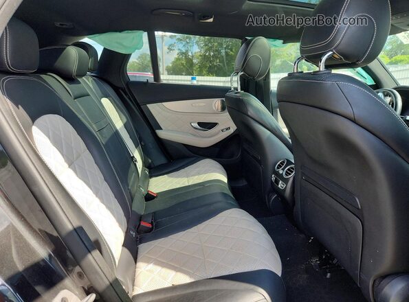 W1N0G6EB4MV318522 2021 MERCEDES-BENZ GLC-CLASS Black Rear seats view