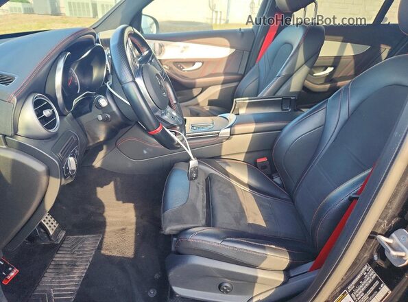 W1N0G6EB7MF894096 2021 MERCEDES-BENZ GLC-CLASS Black Front interior view