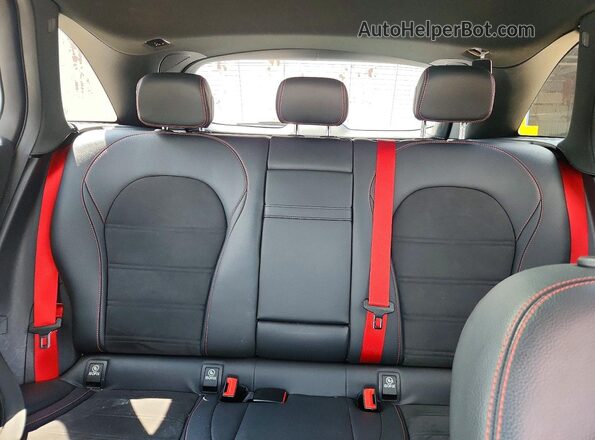 W1N0G6EB7MF894096 2021 MERCEDES-BENZ GLC-CLASS Black Rear seats view