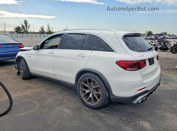W1N0G6EB7NG118725 2022 MERCEDES-BENZ GLC-CLASS White უკანა მარცხენა
