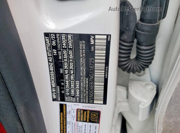 W1N0G6EB7NG118725 2022 MERCEDES-BENZ GLC-CLASS White ძრავის განყოფილების ხედი