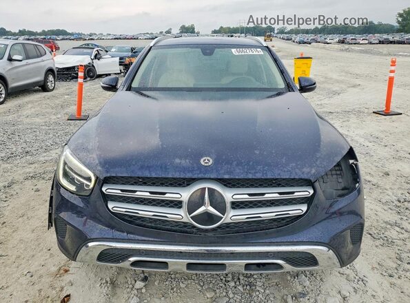 W1N0G8DB2MF975925 2021 MERCEDES-BENZ GLC-CLASS Blue Դիմացի տեսք