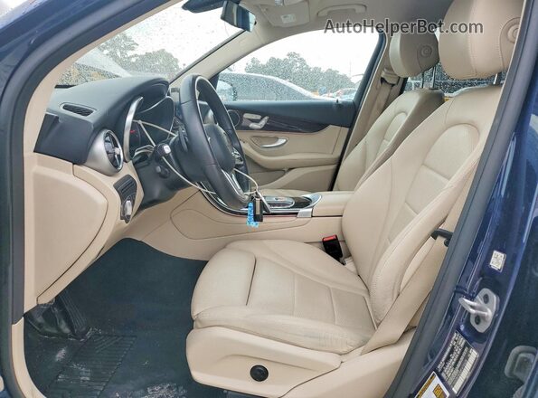 W1N0G8DB2MF975925 2021 MERCEDES-BENZ GLC-CLASS Blue Սալոնի դիմացի տեսք