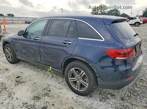 W1N0G8DB2MF975925 2021 MERCEDES-BENZ GLC-CLASS Blue Հետևի ձախ