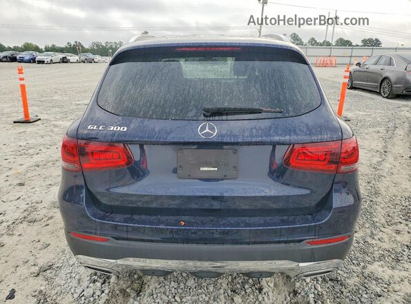 W1N0G8DB2MF975925 2021 MERCEDES-BENZ GLC-CLASS Blue Հետևի տեսք
