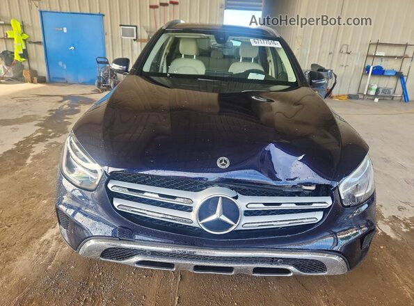 W1N0G8DB6MF938652 2021 MERCEDES-BENZ GLC-CLASS Синий Вид спереди