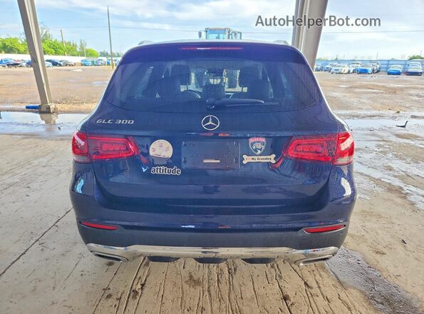 W1N0G8DB6MF938652 2021 MERCEDES-BENZ GLC-CLASS Синий Вид сзади