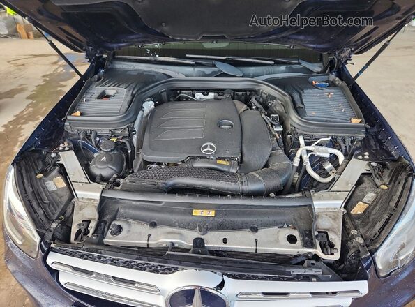 W1N0G8DB6MF938652 2021 MERCEDES-BENZ GLC-CLASS Синий Вид подкапотного пространства