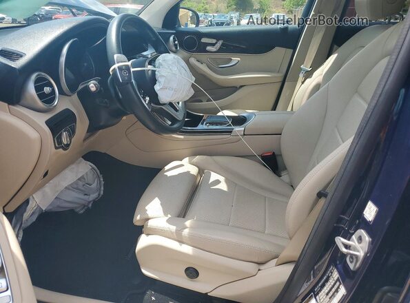 W1N0G8DB6NG091126 2022 MERCEDES-BENZ GLC-CLASS Blue Front interior view