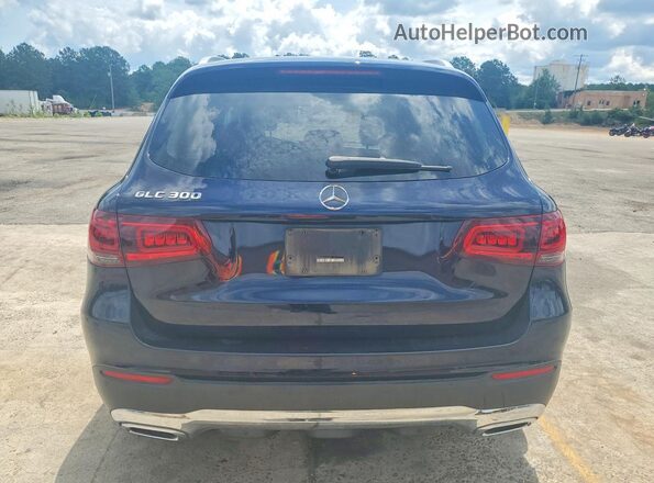W1N0G8DB6NG091126 2022 MERCEDES-BENZ GLC-CLASS Blue Rear view