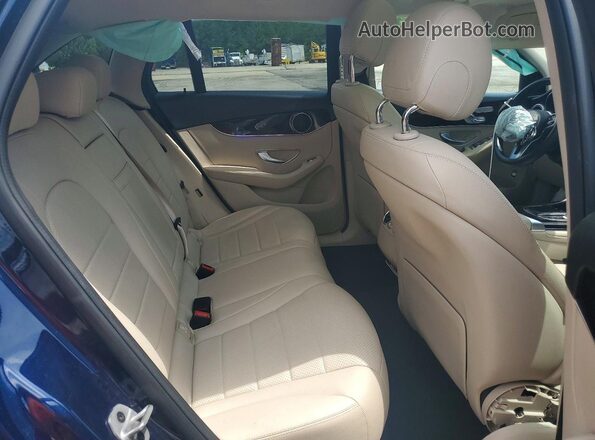 W1N0G8DB6NG091126 2022 MERCEDES-BENZ GLC-CLASS Blue Rear seats view